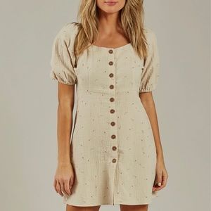 Rylee & Cru Bardot women’s dress - Night Sky